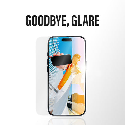 Προστατευτική Μεμβράνη Οθόνης Matte PanzerGlass Armor EasyAligner για Apple iPhone 17 Pro Max, Ενισχυμένο Γυαλί, Full Glue