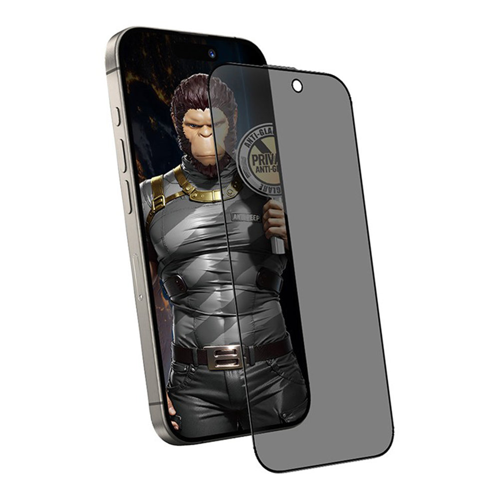 Προστατευτική μεμβράνη οθόνης Matte Privacy Blueo Anti-Peep για Apple iPhone 14 Plus / 13 Pro Max, Ασφαλισμένο γυαλί, Πλήρης κόλλα