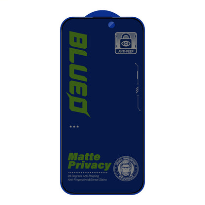 Προστατευτική μεμβράνη οθόνης Matte Privacy Blueo Anti-Peep για Apple iPhone 14 Plus / 13 Pro Max, Ασφαλισμένο γυαλί, Πλήρης κόλλα