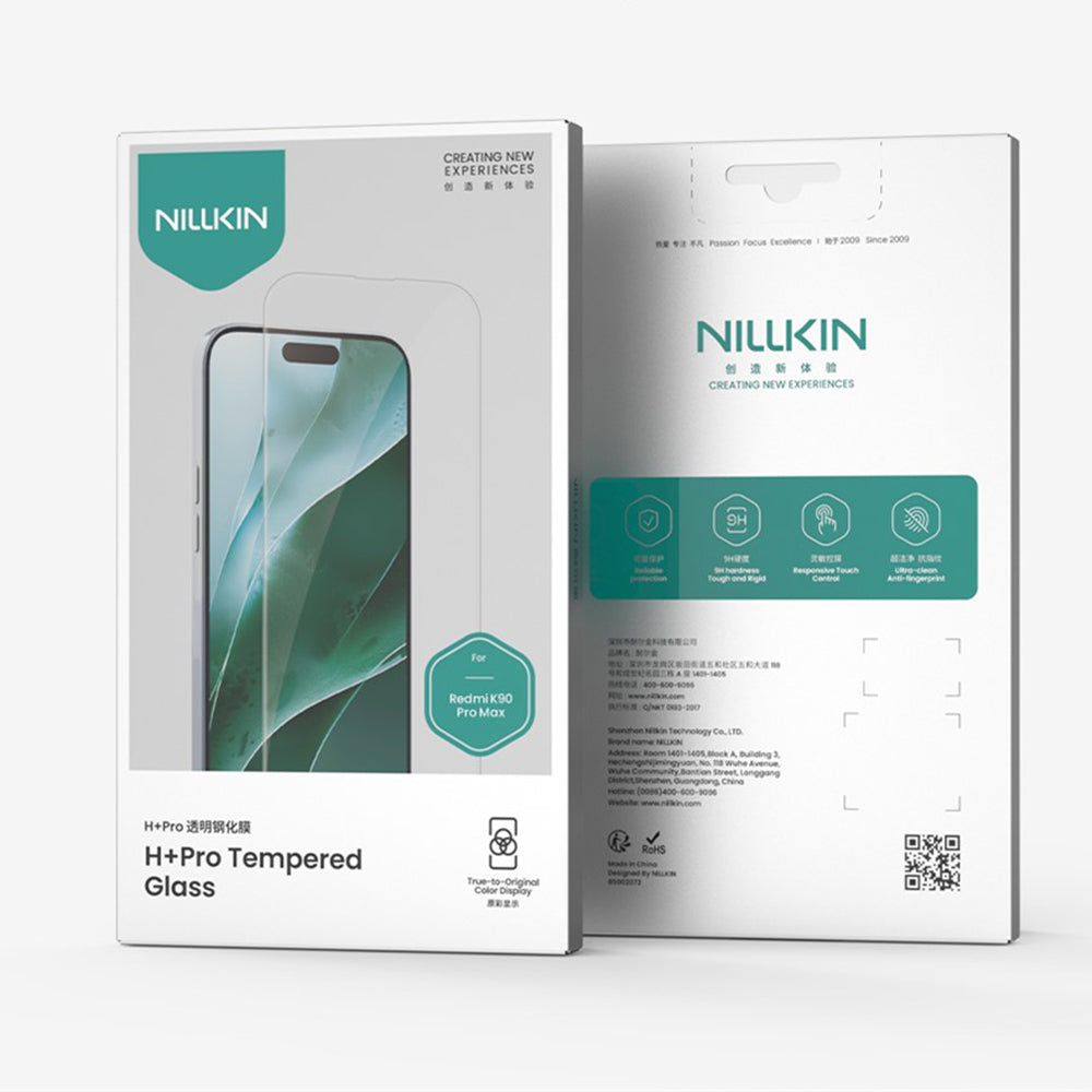 Προστατευτική μεμβράνη οθόνης Nillkin H+ Pro για Xiaomi Poco F8 Ultra, Ενισχυμένο γυαλί, Πλήρης κόλλα