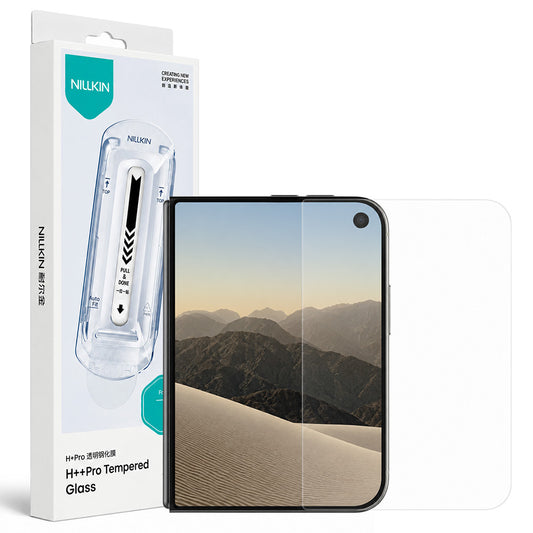 Προστατευτικό οθόνης Nillkin H+ Pro με απλικατέρ για Apple iPhone Duo, σκληρυμένο γυαλί, πλήρης κάλυψη με κόλλα