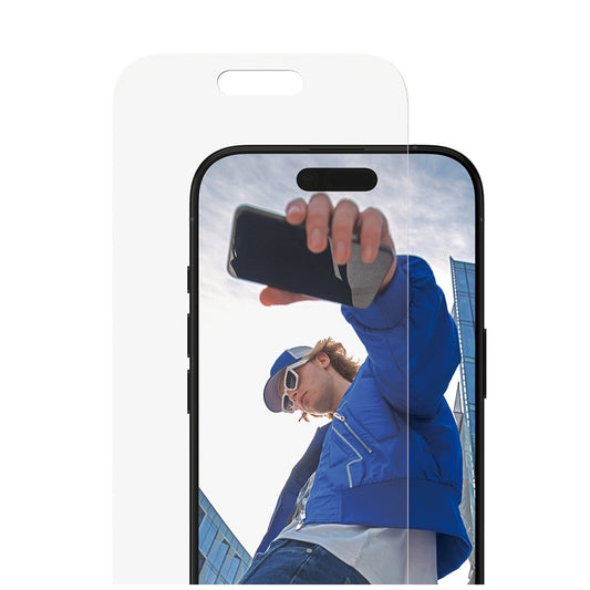 Προστατευτική Μεμβράνη Οθόνης PanzerGlass Classic Fit EasyAligner για Apple iPhone 17 Air, Ενισχυμένο Γυαλί, Full Glue