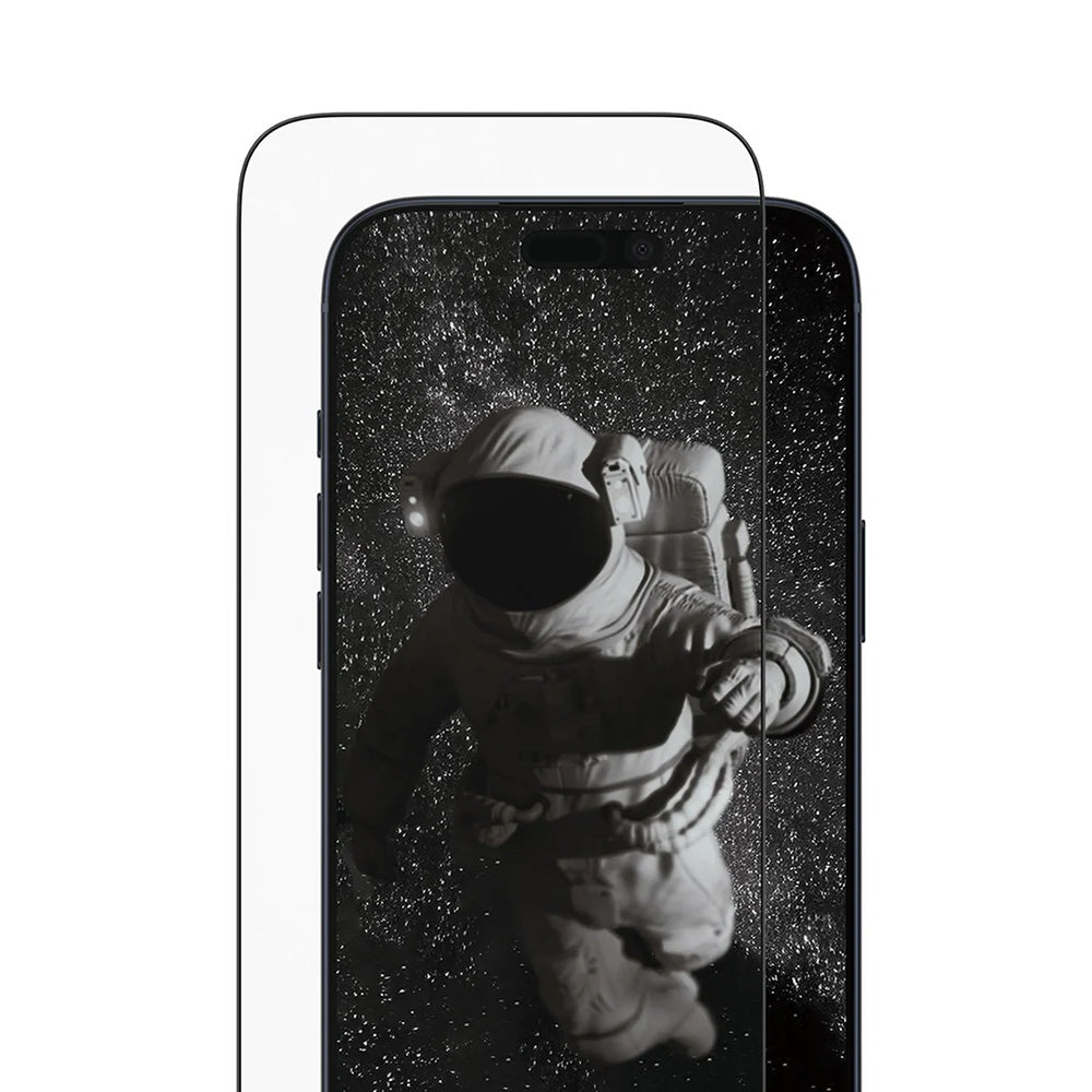 Προστατευτική Μεμβράνη Οθόνης PanzerGlass Ultra-Wide Ceramic II EasyAligner για Apple iPhone 17 Pro Max, Ενισχυμένο Γυαλί, Full Glue, Μαύρη