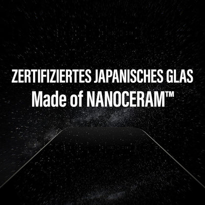 Προστατευτική Μεμβράνη Οθόνης PanzerGlass Ultra-Wide Ceramic II EasyAligner για Apple iPhone 17 Pro, Ενισχυμένο Γυαλί, Πλήρης Κόλληση, Μαύρη
