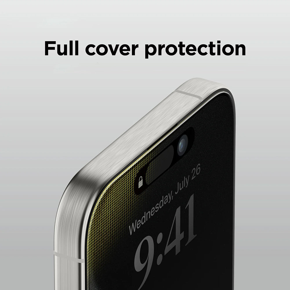 Προστατευτική Μεμβράνη Οθόνης Privacy Anank 5X Reinforced 180 για Apple iPhone 17 Pro, Ενισχυμένο Γυαλί, Full Glue, 2.5D