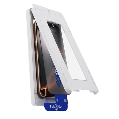 Προστατευτική Μεμβράνη Οθόνης Privacy Anank 5X Reinforced Applicator για Apple iPhone 17 Pro, Ενισχυμένο Γυαλί, Full Glue, 2.5D
