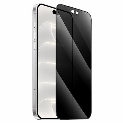 Προστατευτικό οθόνης Privacy Blueo Anti-Peep Applicator Pro για Apple iPhone 18 Pro, Σκληρυμένο Γυαλί, Full Glue