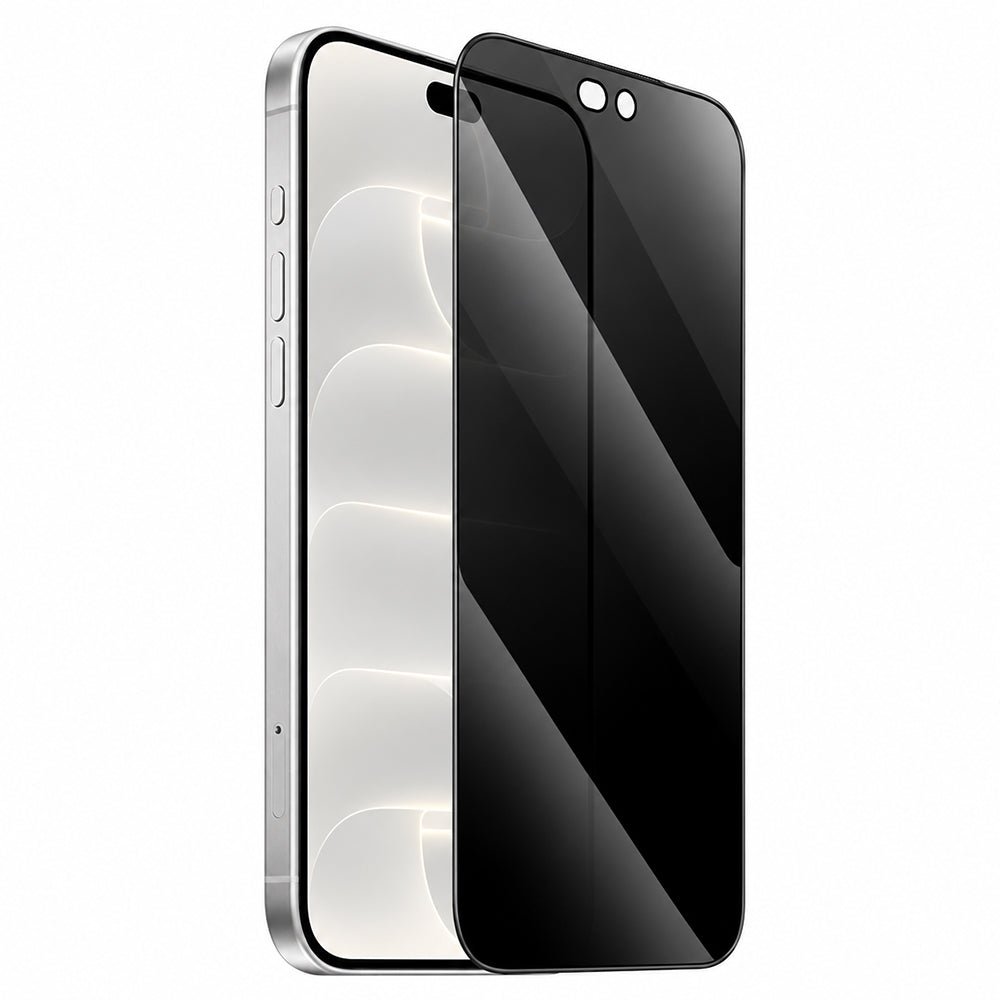 Blueo Anti-Peep Privacy Screen Protector for Apple iPhone 18 Pro Max, Tempered Glass, Full Glue, Set of 5 Pieces