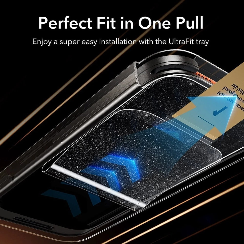 ESR Armorite Pro UltraFit Privacy Screen Protector for Apple iPhone 18 Pro Max, Tempered Glass, Full Glue, Set of 3 pieces
