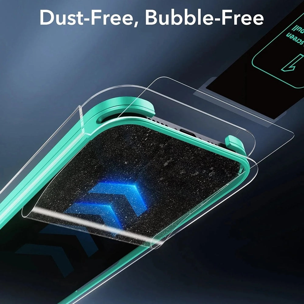 Προστατευτική Μεμβράνη Οθόνης Privacy ESR Armorite UltraFit για Apple iPhone 17 Pro Max, Ενισχυμένο Γυαλί, Full Glue, Σετ 3 τεμαχίων