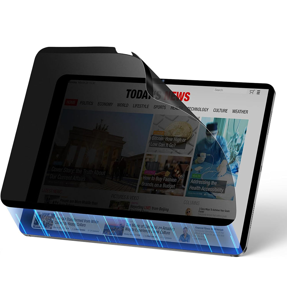 Privacy Screen Protector ESR Magnetic for Apple iPad Pro 11 (2024), Plastic