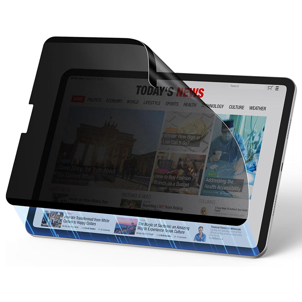 Προστατευτική Μεμβράνη Οθόνης Privacy ESR Magnetic για Apple iPad Pro 12.9 (2022) / Pro 12.9 (2021) / Pro 12.9 (2020), Πλαστική
