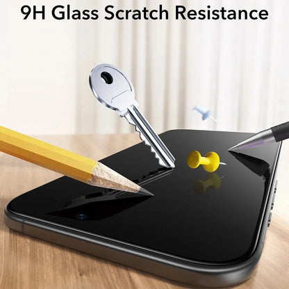 ESR UltraFit Classic Privacy Screen Protector for Apple iPhone 18 Pro, Tempered Glass, Full Glue, Set of 3 pieces