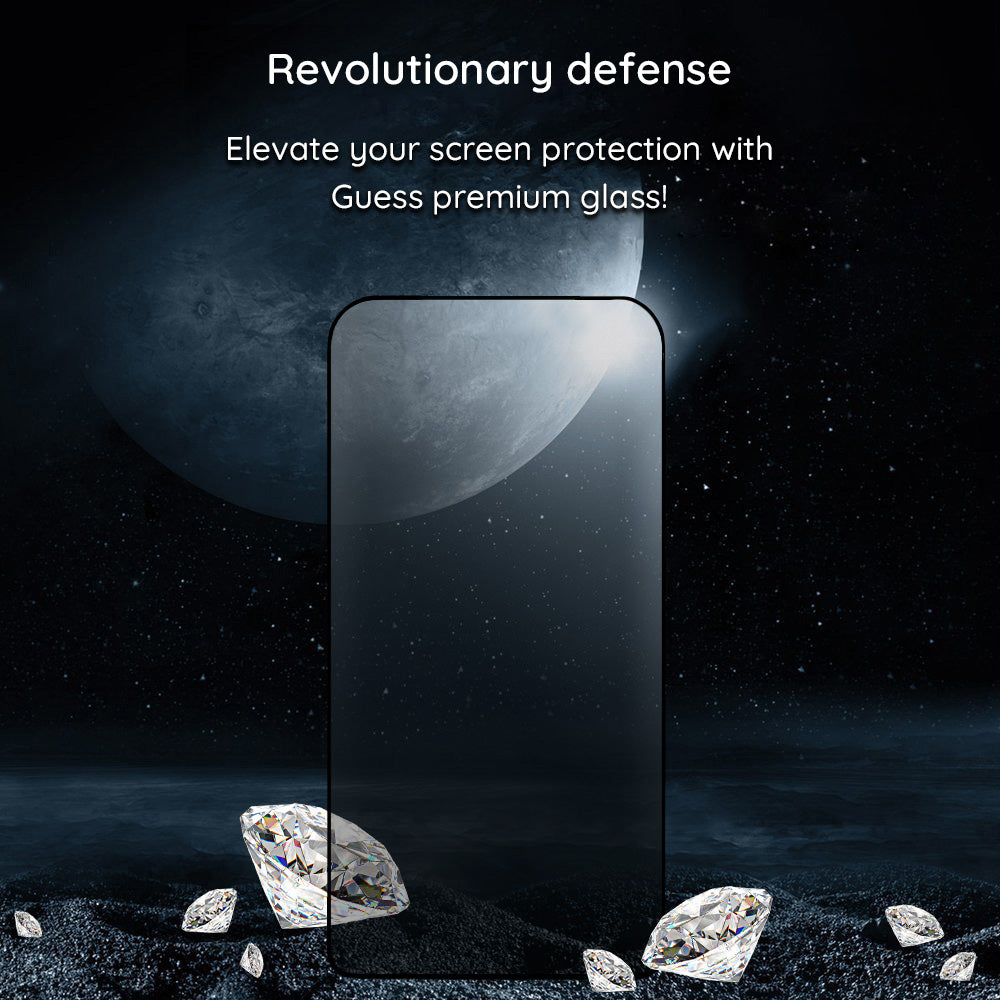 Προστατευτική Μεμβράνη Οθόνης Privacy Guess για Apple iPhone 16 Pro Max, Ενισχυμένο Γυαλί, Full Glue, 2.5D, GUTGP16XBOKGCIP
