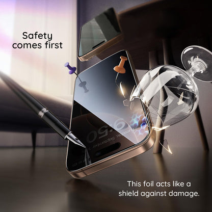 Προστατευτική Μεμβράνη Οθόνης Privacy Guess για Apple iPhone 16 Pro Max, Ενισχυμένο Γυαλί, Full Glue, 2.5D, GUTGP16XBOKGCIP