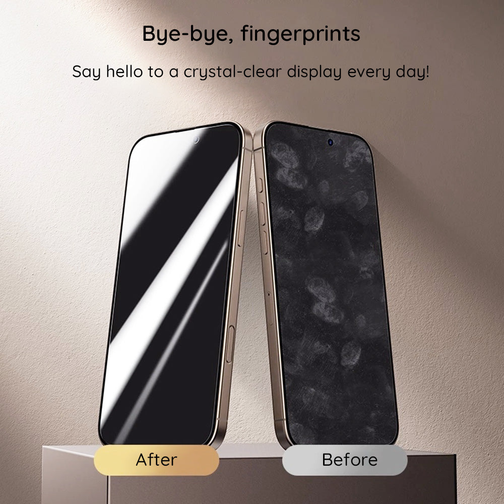 Προστατευτική Μεμβράνη Οθόνης Privacy Guess για Apple iPhone 16 Pro Max, Ενισχυμένο Γυαλί, Full Glue, 2.5D, GUTGP16XBOKGCIP