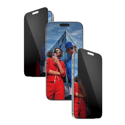 Προστατευτική Μεμβράνη Οθόνης Privacy PanzerGlass Ultra-Wide Fit 2-Way EasyAligner για Apple iPhone 17 Pro Max, Ενισχυμένο Γυαλί, Full Glue