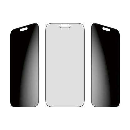 Προστατευτική Μεμβράνη Οθόνης Privacy PanzerGlass Ultra-Wide Fit 2-Way EasyAligner για Apple iPhone 17 Pro Max, Ενισχυμένο Γυαλί, Full Glue