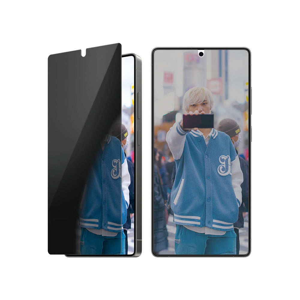 Προστατευτική Μεμβράνη Οθόνης Privacy PanzerGlass Ultra-Wide Fit για Samsung Galaxy S25 Ultra S938, Ενισχυμένο Γυαλί, Full Glue