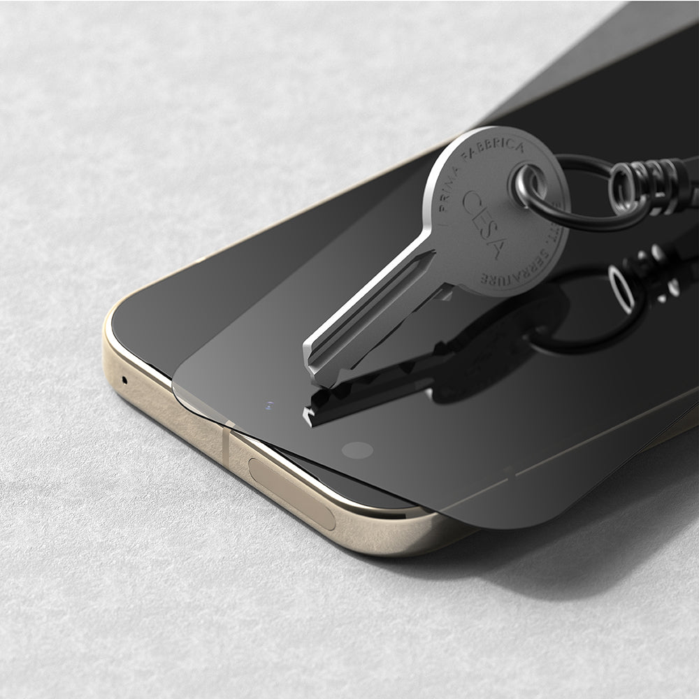 Προστατευτική μεμβράνη οθόνης Privacy Ringke Easy Slide για Google Pixel 11 Pro XL / 10 Pro XL / 9 Pro XL, Ασφαλισμένο γυαλί, Πλήρης κόλλα, Σετ 2 τεμαχίων