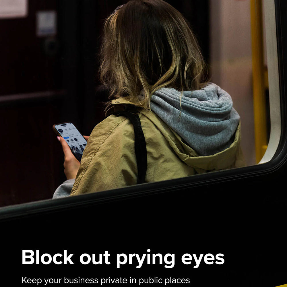 Προστατευτική Μεμβράνη Οθόνης Privacy Ringke για Apple iPhone 15 Pro, Ενισχυμένο Γυαλί, Full Glue