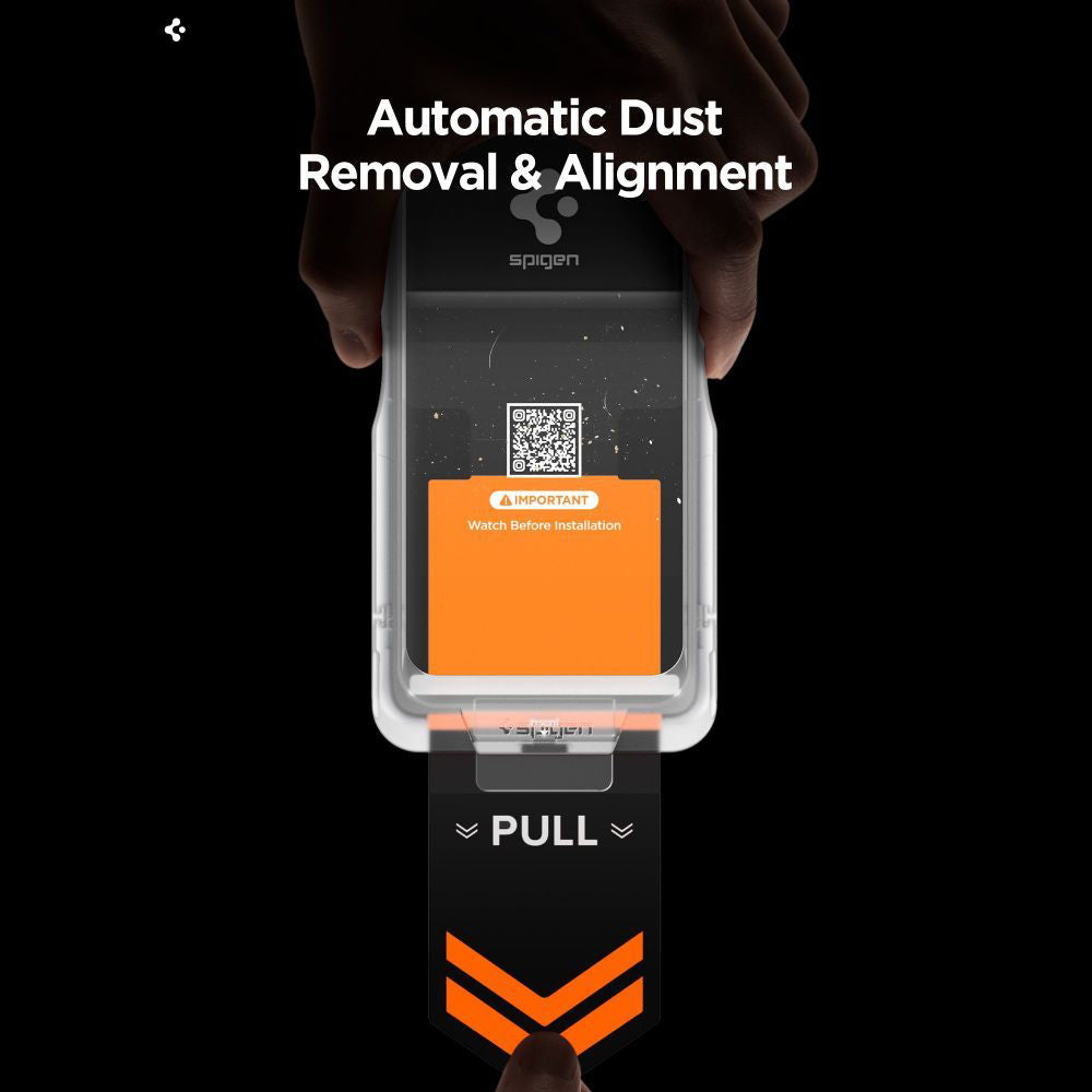 Προστατευτική Μεμβράνη Οθόνης Privacy Spigen GlastR EZ FIT Pro HD για Samsung Galaxy S26 Plus S947, Ενισχυμένο Γυαλί, Full Glue AGL11087