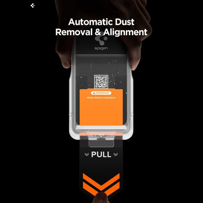 Προστατευτική Μεμβράνη Οθόνης Privacy Spigen GlastR EZ FIT Pro HD για Samsung Galaxy S26 Plus S947, Ενισχυμένο Γυαλί, Full Glue AGL11087