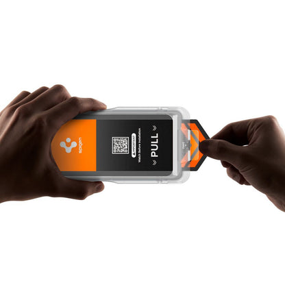 Προστατευτική Μεμβράνη Οθόνης Privacy Spigen GlastR EZ FIT Pro HD για Samsung Galaxy S26 S942, Ενισχυμένο Γυαλί, Πλήρης Κόλληση, Σετ 2 τεμαχίων AGL11096
