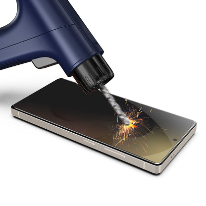 Προστατευτική Μεμβράνη Οθόνης Privacy Techsuit TitanGlass CrystalHD για Samsung Galaxy S26 S942, Ενισχυμένο Γυαλί, Full Glue