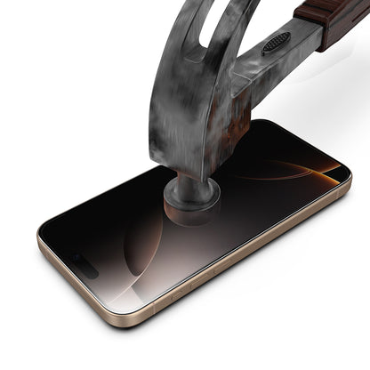 Προστατευτική μεμβράνη οθόνης Privacy Techsuit TitanGlass για Apple iPhone 18 Pro Max, Ασφαλισμένο γυαλί, Πλήρης κόλλα