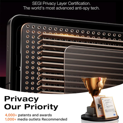 Προστατευτική Μεμβράνη Οθόνης Privacy Torras GlassGo Install Master για Samsung Galaxy S26 Ultra S948, Ενισχυμένο Γυαλί, Πλήρης Κόλληση