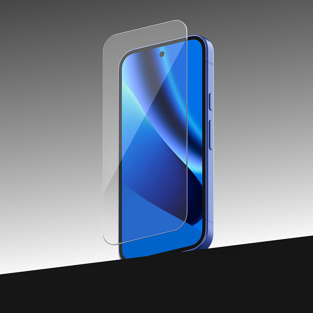 Προστατευτική μεμβράνη οθόνης Ringke Easy Slide για Google Pixel 10a, ασφαλισμένο γυαλί, πλήρης κόλλα, σετ 2 τεμαχίων