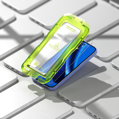 Προστατευτική μεμβράνη οθόνης Ringke Easy Slide για Google Pixel 10a, ασφαλισμένο γυαλί, πλήρης κόλλα, σετ 2 τεμαχίων