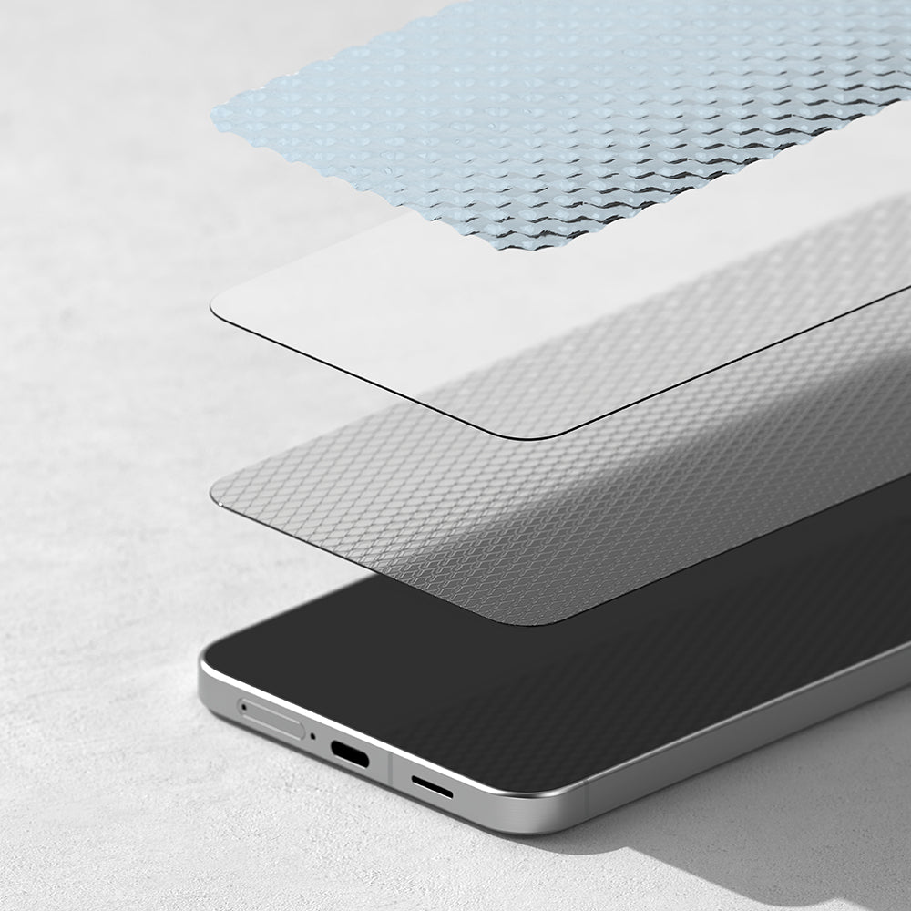 Προστατευτική Μεμβράνη Οθόνης Ringke Easy Slide για Samsung Galaxy A57 5G, Ενισχυμένο Γυαλί, Πλήρης Κόλληση, Σετ 2 τεμαχίων