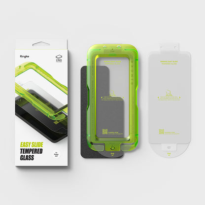 Προστατευτική Μεμβράνη Οθόνης Ringke Easy Slide για Samsung Galaxy A57 5G, Ενισχυμένο Γυαλί, Πλήρης Κόλληση, Σετ 2 τεμαχίων