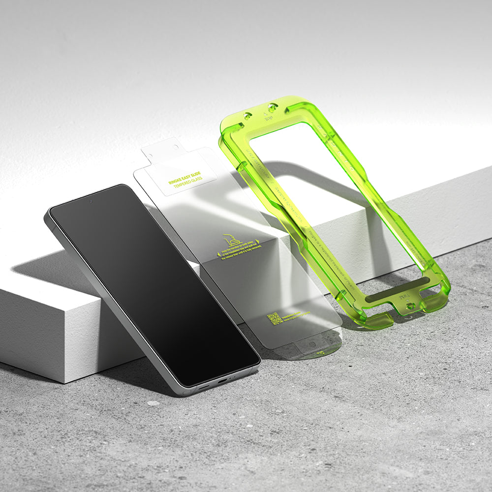 Προστατευτική Μεμβράνη Οθόνης Ringke Easy Slide για Samsung Galaxy S26 Ultra S948, Ενισχυμένο Γυαλί, Πλήρης Κόλληση, Σετ 2 τεμαχίων