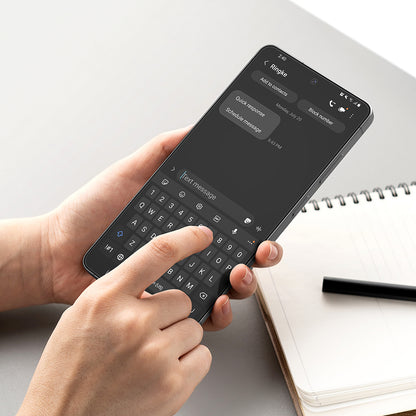 Προστατευτική Μεμβράνη Οθόνης Ringke Easy Slide για Samsung Galaxy S26 Ultra S948, Ενισχυμένο Γυαλί, Πλήρης Κόλληση, Σετ 2 τεμαχίων