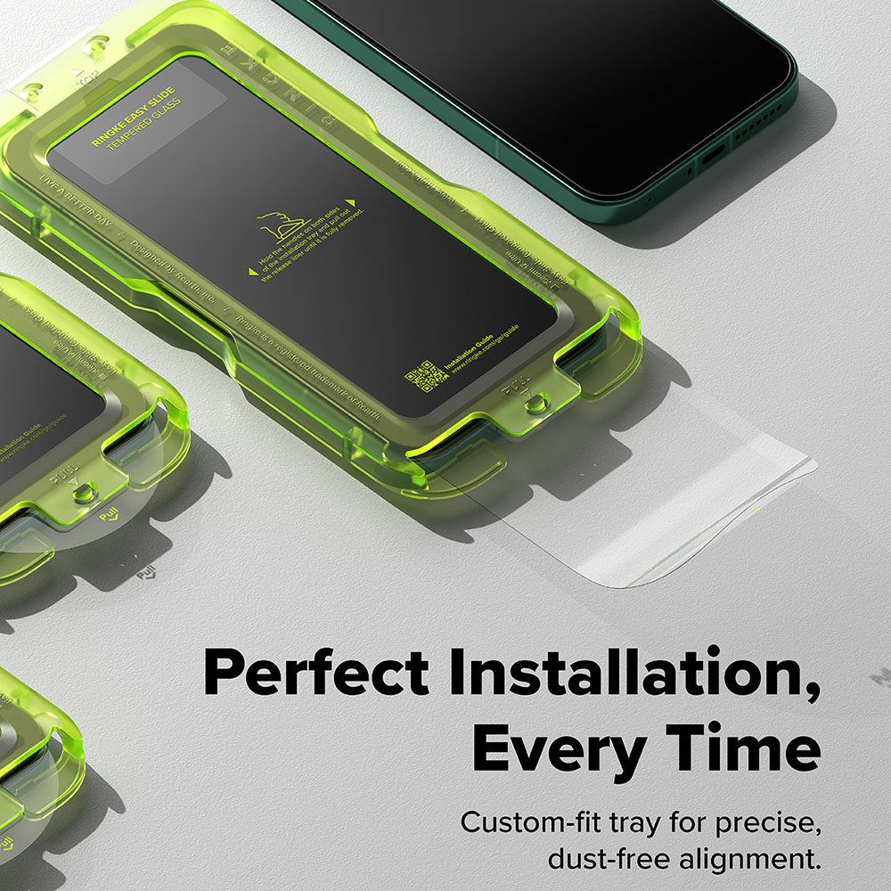 Ringke Easy Slide Screen Protector for Xiaomi 17 Ultra, Tempered Glass, Full Glue, Set of 2 pieces