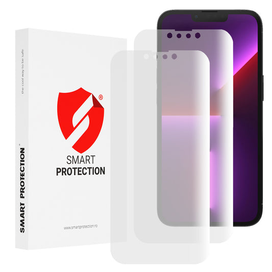 Προστατευτική μεμβράνη οθόνης Smart Protection Premium Classic για Apple iPhone 13 Pro, Πλαστικό, Σετ 2 τεμαχίων