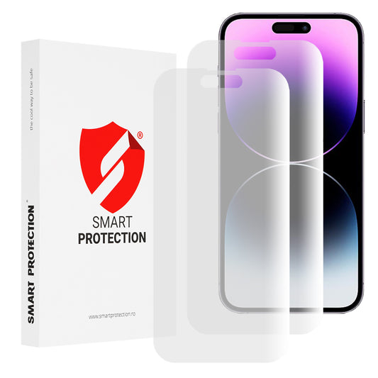 Προστατευτική μεμβράνη οθόνης Smart Protection Premium Classic για Apple iPhone 14 Pro Max, Πλαστικό, Σετ 2 τεμαχίων
