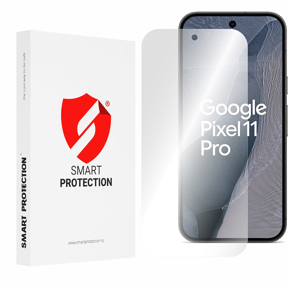 Προστατευτική μεμβράνη οθόνης Smart Protection Premium Classic για Google Pixel 11 Pro, Πλαστικό, Πλήρης κόλλα, Σετ 2 τεμαχίων