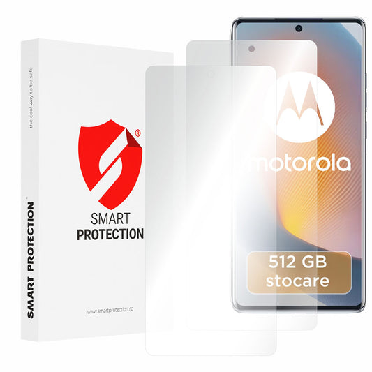 Προστατευτική μεμβράνη οθόνης Smart Protection Premium Classic για Motorola Edge 50 Fusion, Πλαστικό, Σετ 2 τεμαχίων