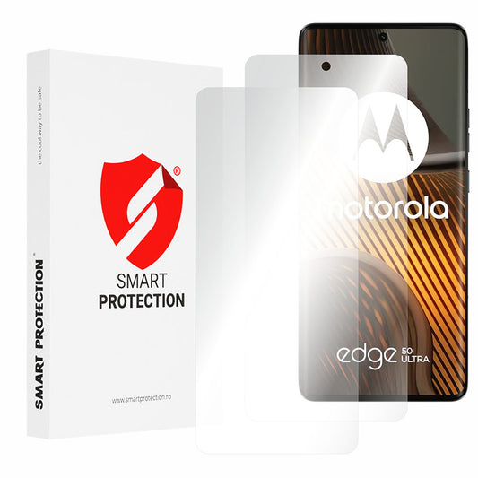 Προστατευτική μεμβράνη οθόνης Smart Protection Premium Classic για Motorola Edge 50 Ultra, Πλαστικό, Σετ 2 τεμαχίων