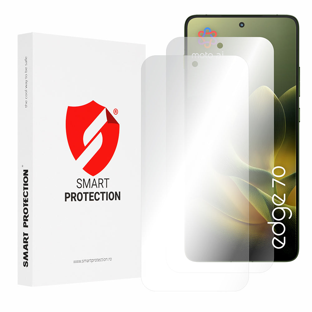 Προστατευτική Μεμβράνη Οθόνης Smart Protection Premium Classic για Motorola Edge 70, Πλαστική, Σετ 2 τεμαχίων