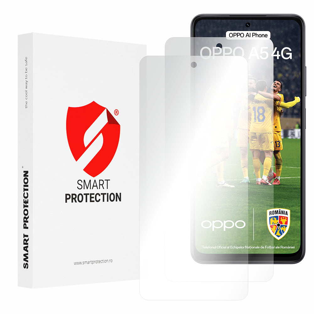 Προστατευτική μεμβράνη οθόνης Smart Protection Premium Classic για Oppo A5 4G, Πλαστικό, Σετ 2 τεμαχίων