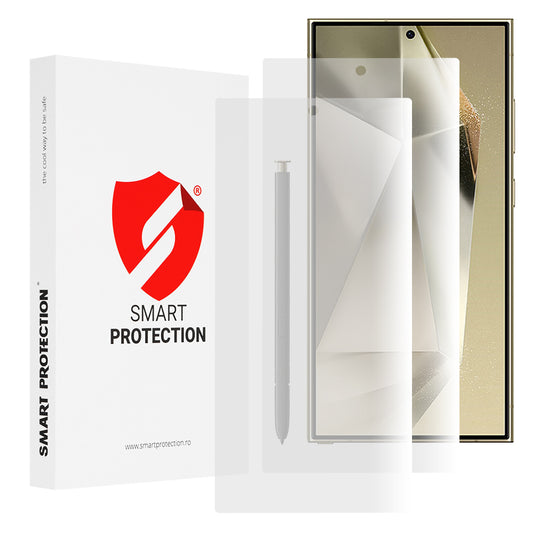 Προστατευτική μεμβράνη οθόνης Smart Protection Premium Classic για Samsung Galaxy S24 Ultra S928, Πλαστικό, Σετ 2 τεμαχίων