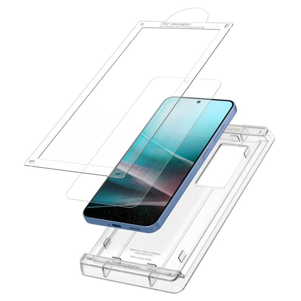 Προστατευτική Μεμβράνη Οθόνης Spigen Elite Shield EZ FIT HD για Samsung Galaxy S25+ S936, Πλαστικό AFL09087