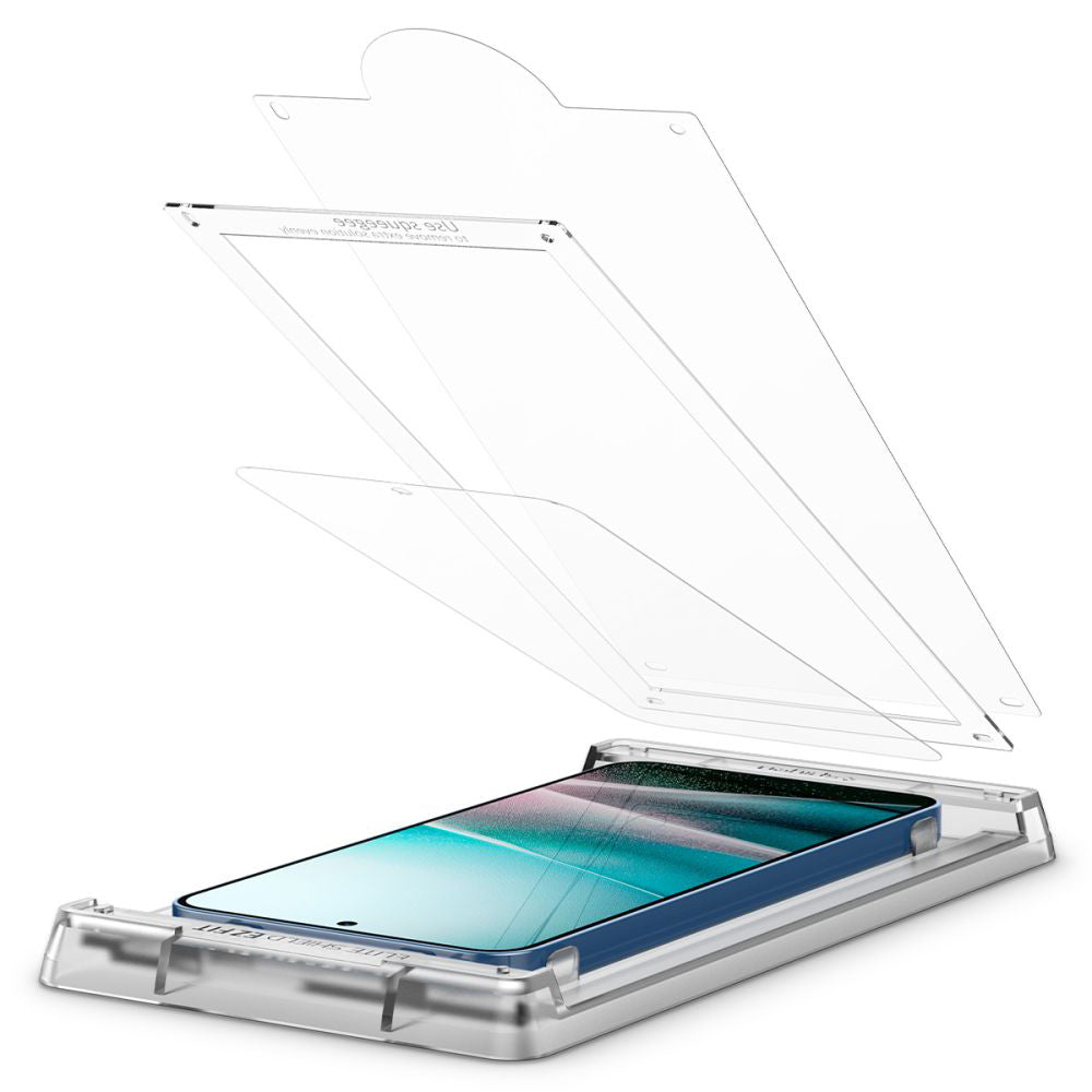 Προστατευτική Μεμβράνη Οθόνης Spigen Elite Shield EZ FIT HD για Samsung Galaxy S25 S931, Πλαστικό AFL09091