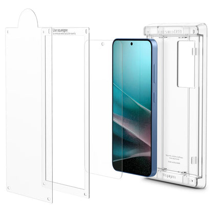 Προστατευτική Μεμβράνη Οθόνης Spigen Elite Shield EZ FIT HD για Samsung Galaxy S25 S931, Πλαστικό AFL09091