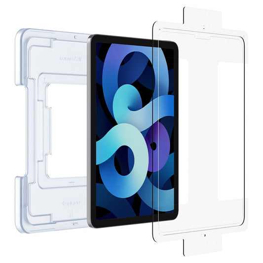 Προστατευτική Μεμβράνη Οθόνης Spigen GlastR EZ FIT για Apple iPad Air (2022) / Pro 11 (2021) / Air (2020), Ενισχυμένο Γυαλί, Full Glue AGL02065
